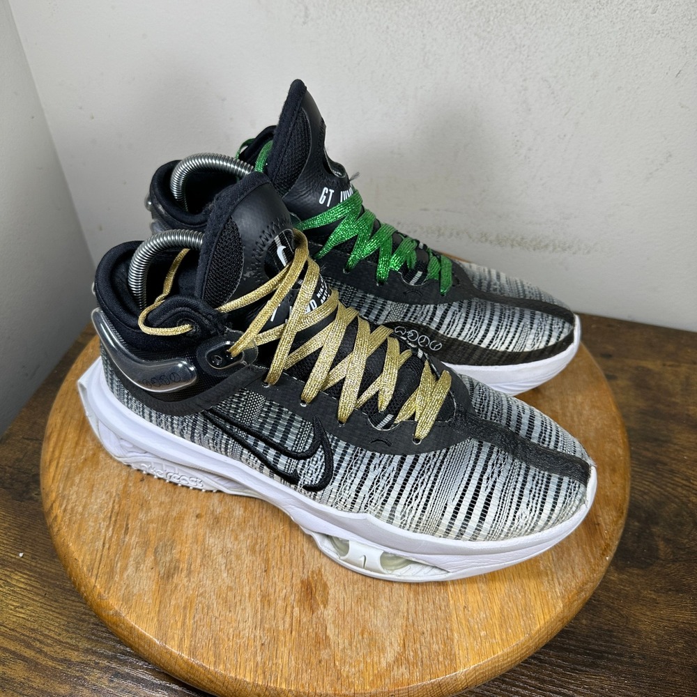 Nike Air Zoom GT Jump Basketball Shoes Black White CZ9907-101 Size 8